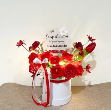 Bloom Box Akrilik Ucapan Grand Opening Intan Jaya